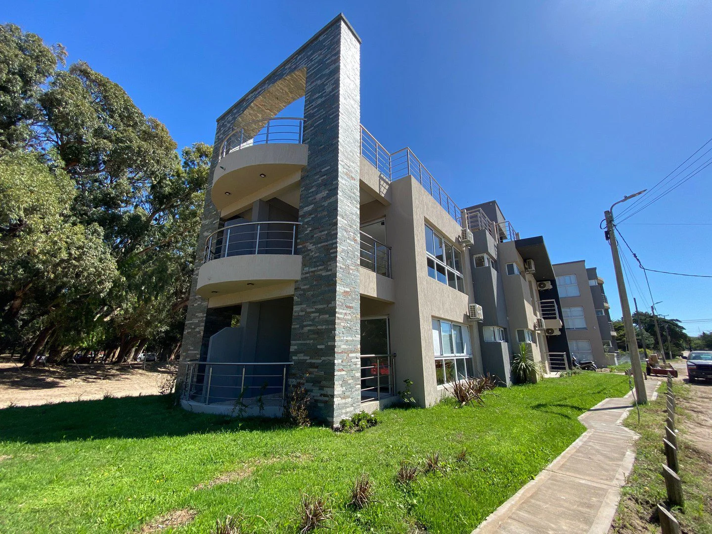 Balcón con vista al exterior